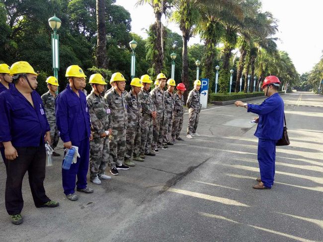 班前安全技術(shù)交代會