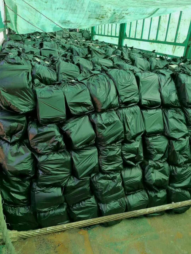 清洗檢測(cè)合格濾袋打包裝車出廠